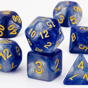 7pc RPG Dice Set - Starry Abyss