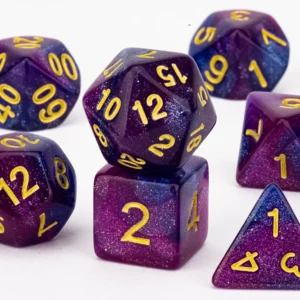 7pc RPG Dice Set – Royal Nebula