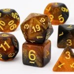 7pc RPG Dice Set - Bronze Age